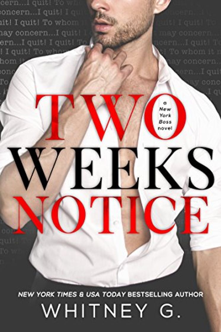 Libro Two Weeks Notice