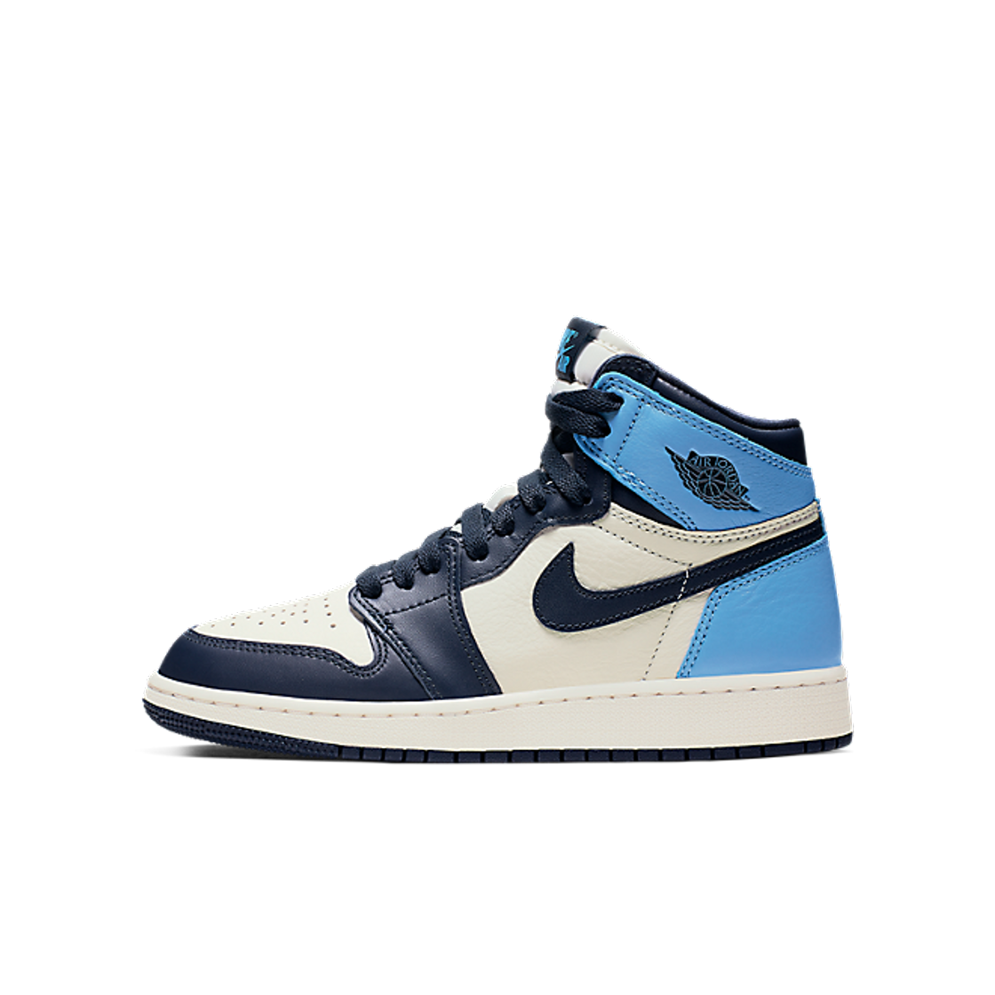 Moda Jordan 1 Retro High Obsidian UNC (GS)

