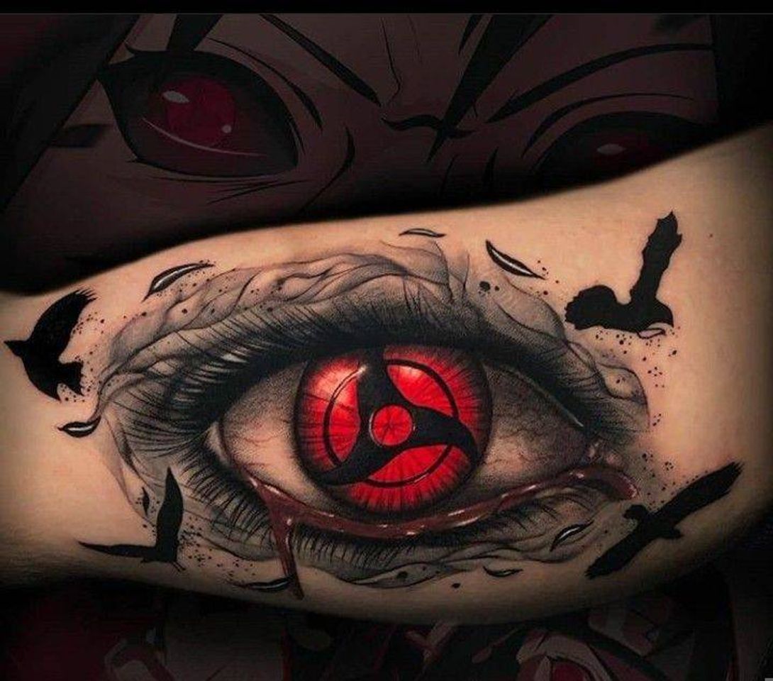 Fashion Sharingan Tattoo