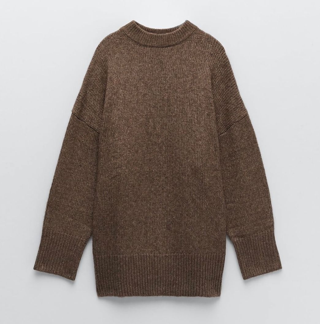 Social Camisola de Malha Oversized