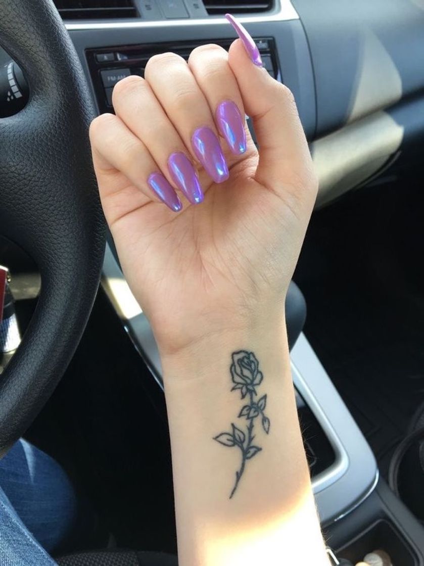 Fashion Purple Nails