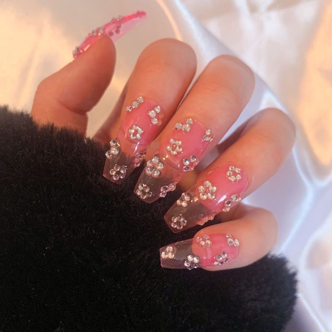 Fashion PINK SWEET NAILS