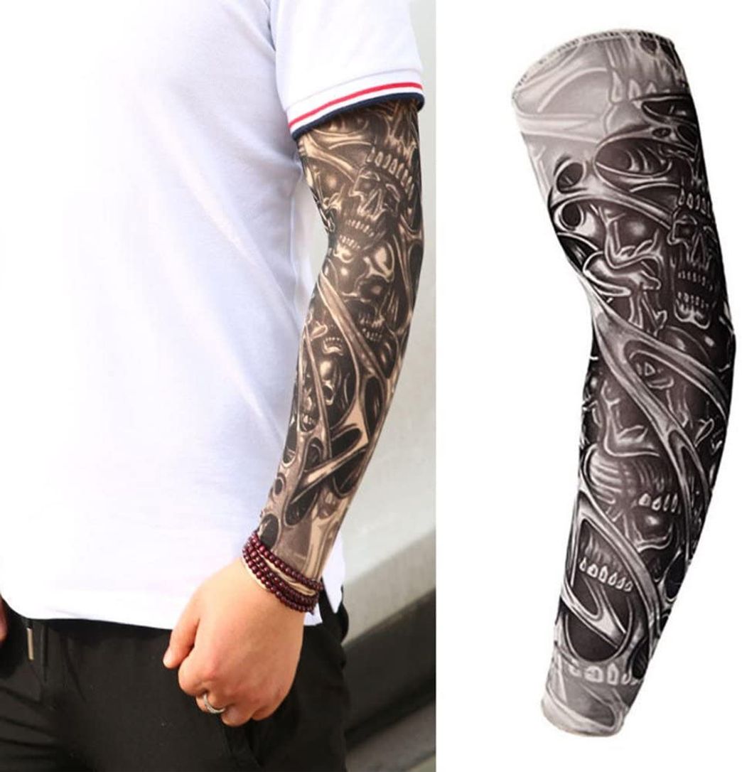 Social SHINA Hot Juego de 6 Novedosas Mangas de tatuajes temporales