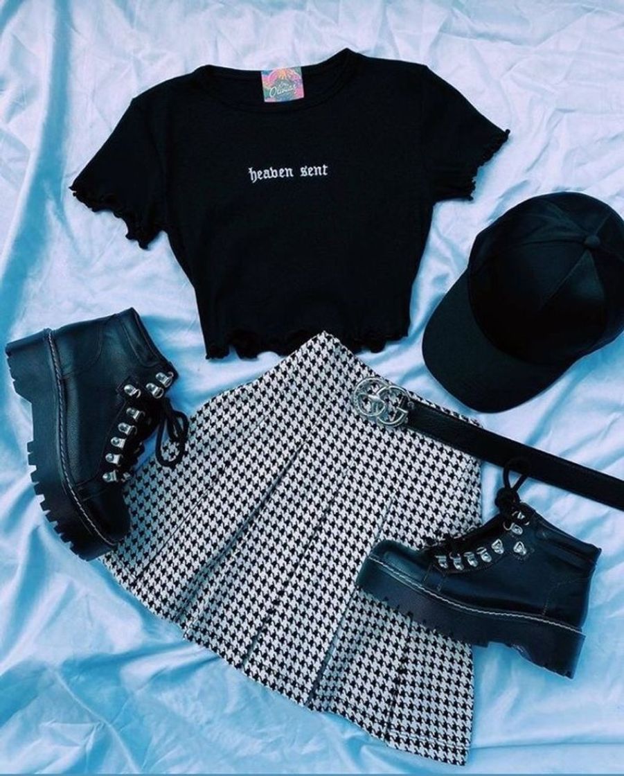 Moda Saia xadrez ♟ 