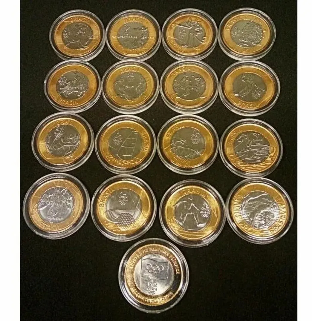 Coleção moedas