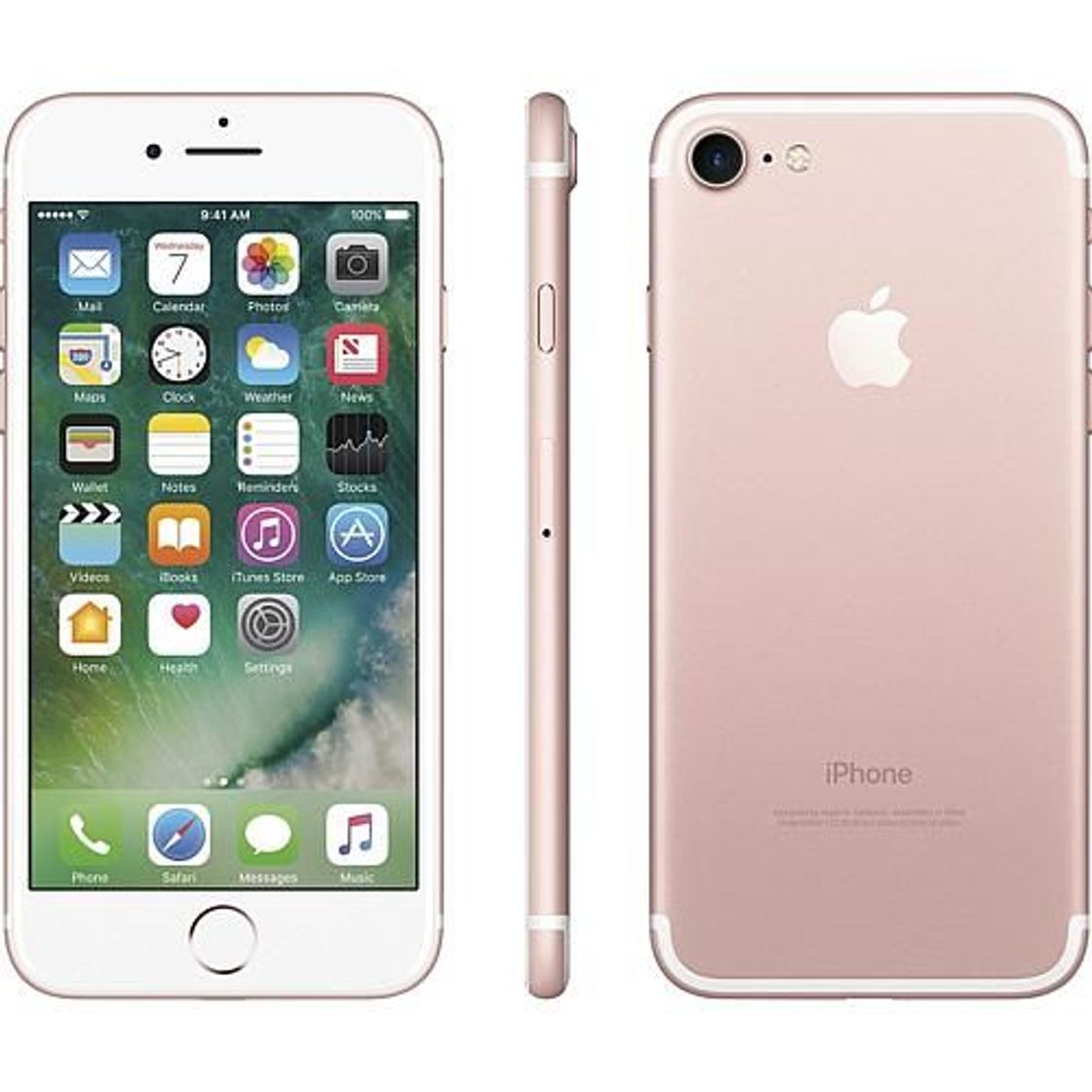 Electrónica Apple iPhone 7 Smartphone Libre Oro Rosa 32GB