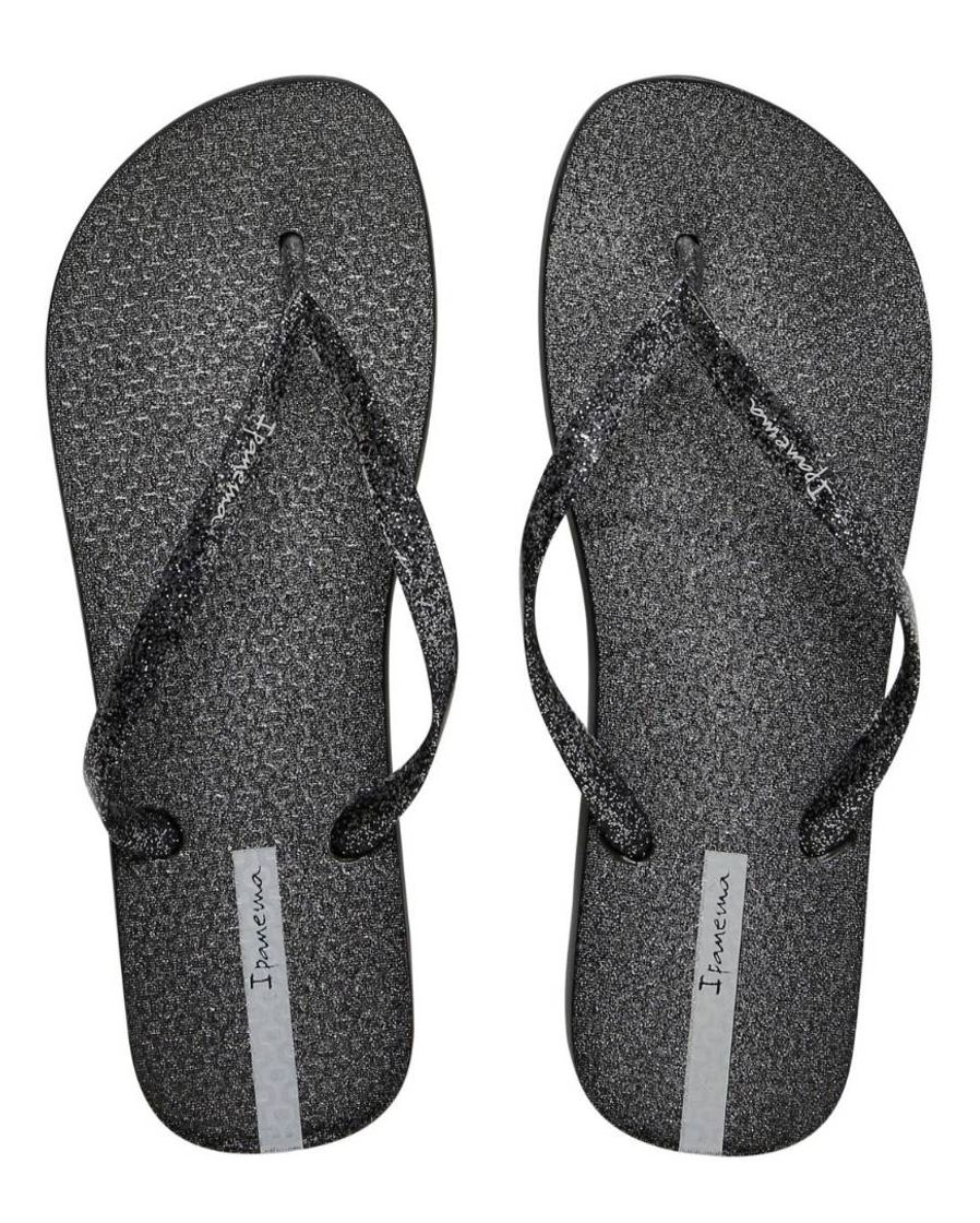 Fashion Chinelo Tiras Glitter