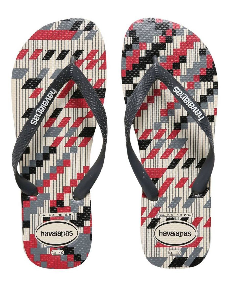 Fashion Chinelo Tiras Trendy Borracha Ipanema -Bege