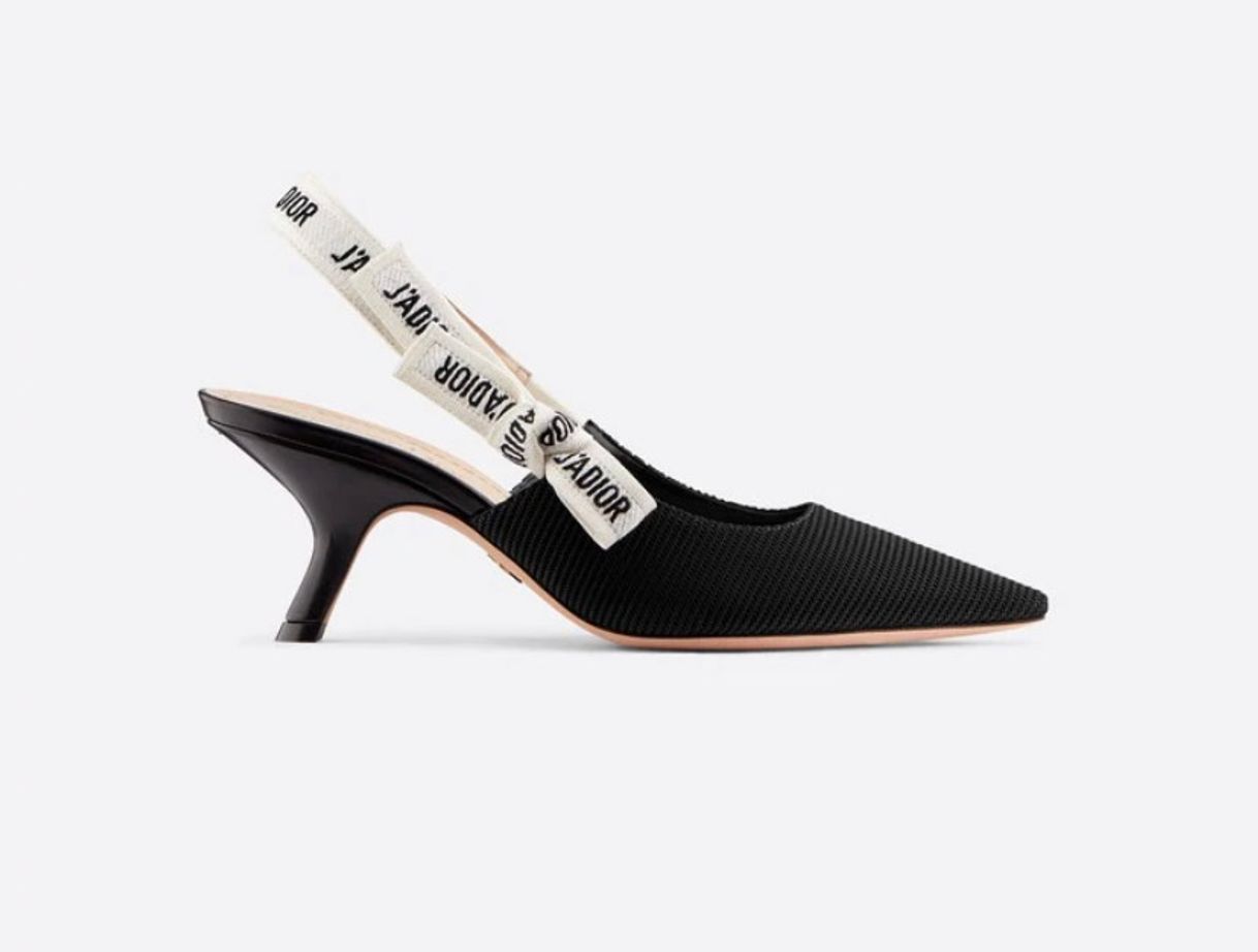 Social J'Adior Slingback Pump Black | DIOR