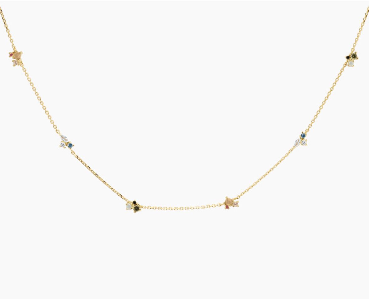 Moda La Palette Gold Necklace | PDPAOLA 