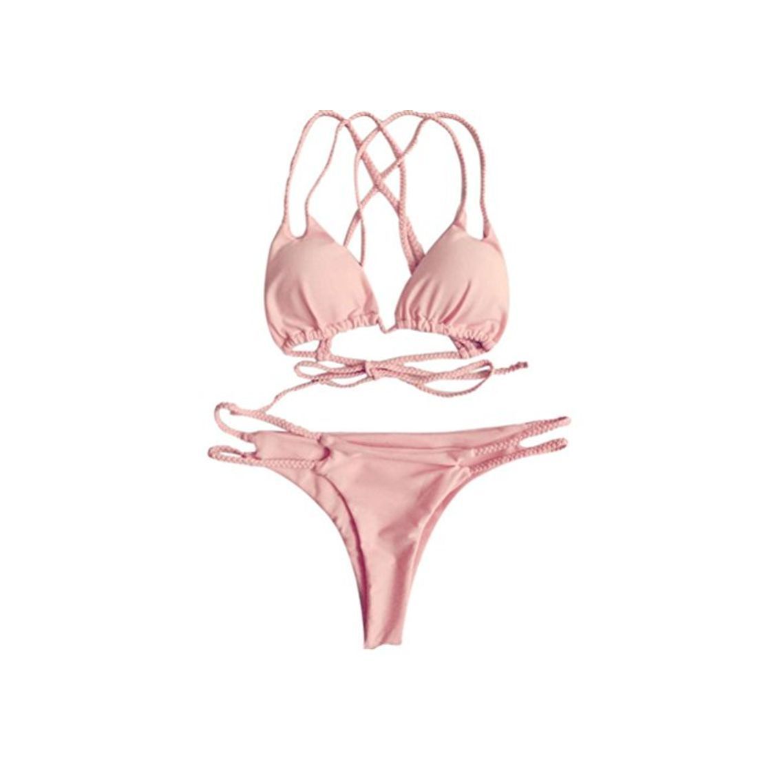 Social Bañadores Deportivas Mujer,Xinan Push-Up Acolchado Brasileña del Bikiní Trajes de Baño