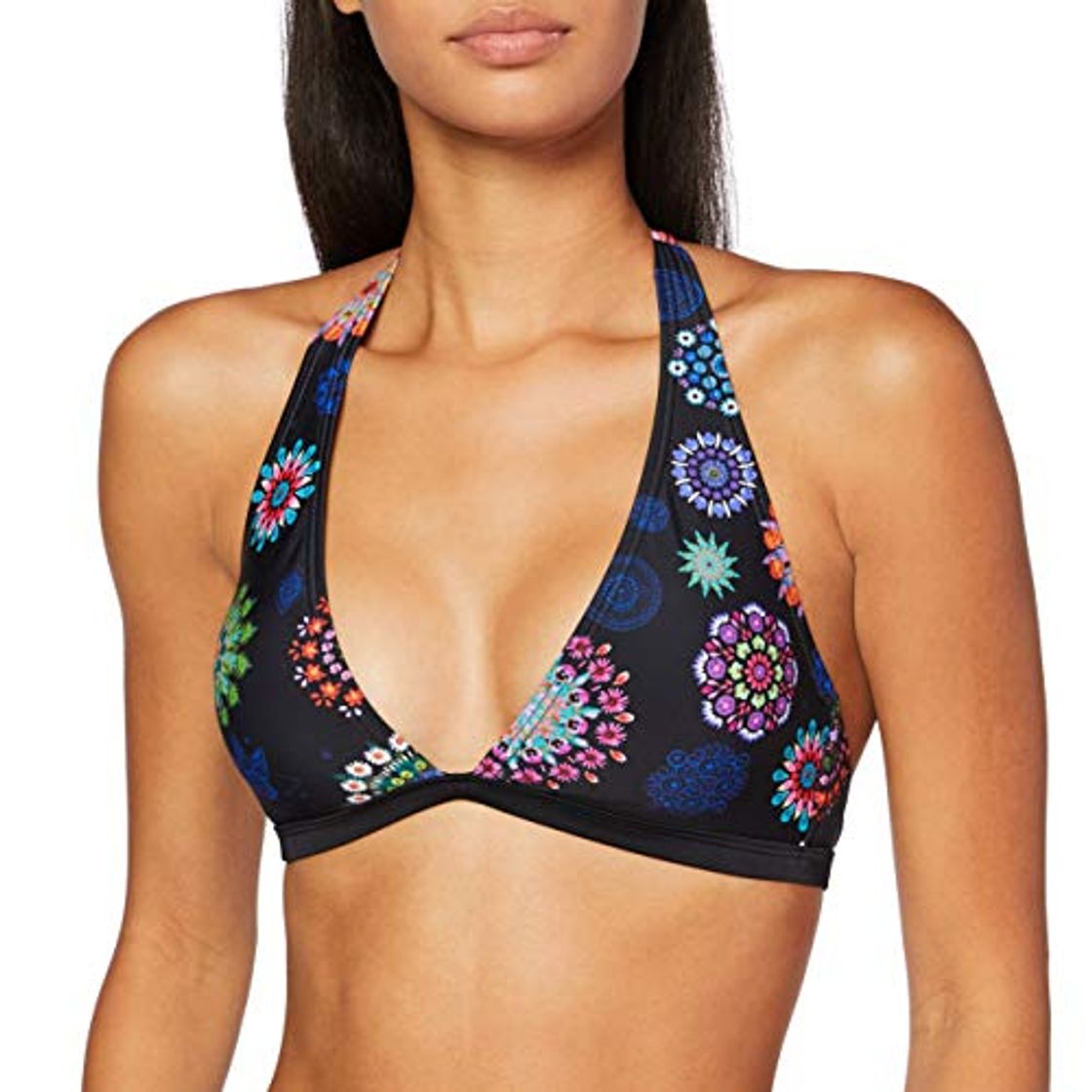 Moda Desigual Biki_Manly Bikini, Negro