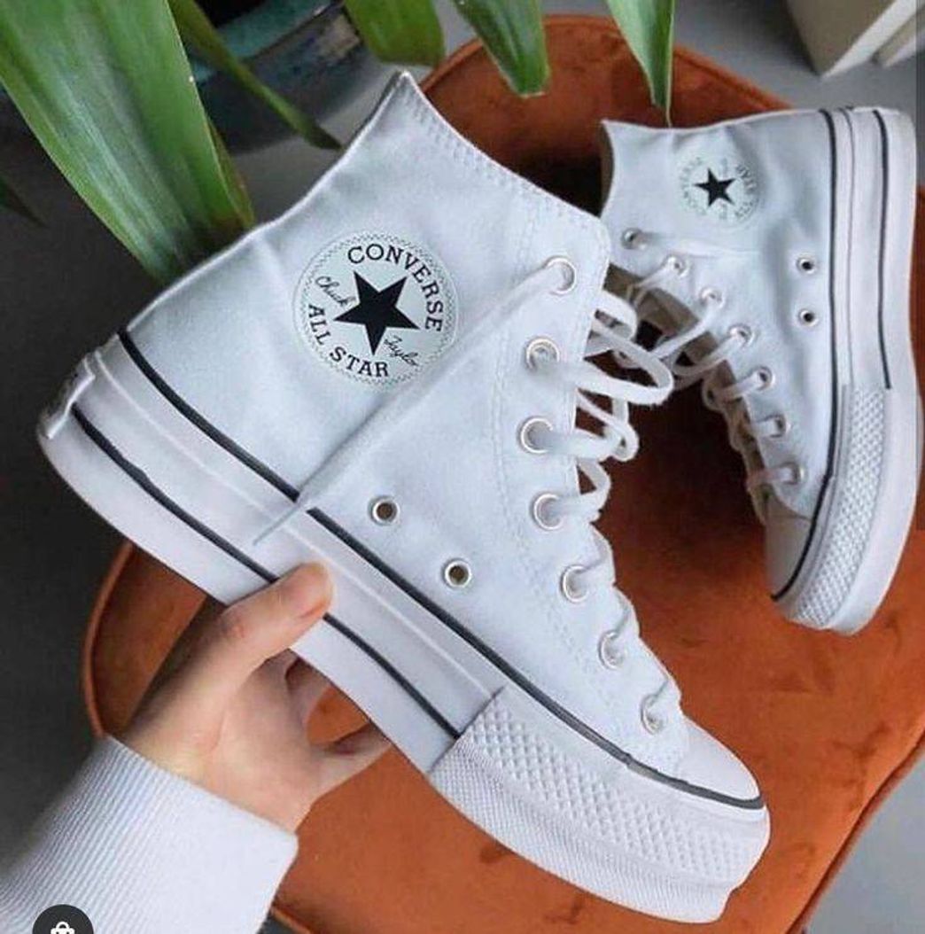 Fashion  Tênis Converse Chuck Taylor All Star Platform Lift Hi Branc