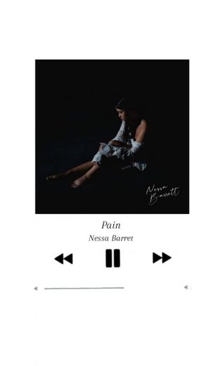 Nessa Barrett - Pain - Ouvir Música