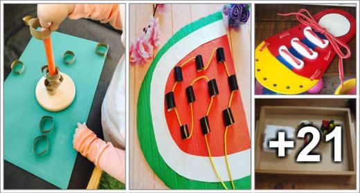 25 atividades Montessori para educação infantil 