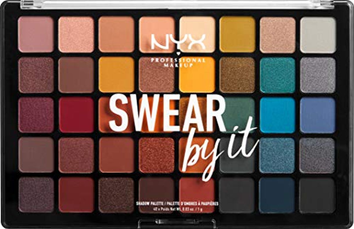 Social NYX Professional Makeup Paleta de sombra de ojos Swear By It Eye