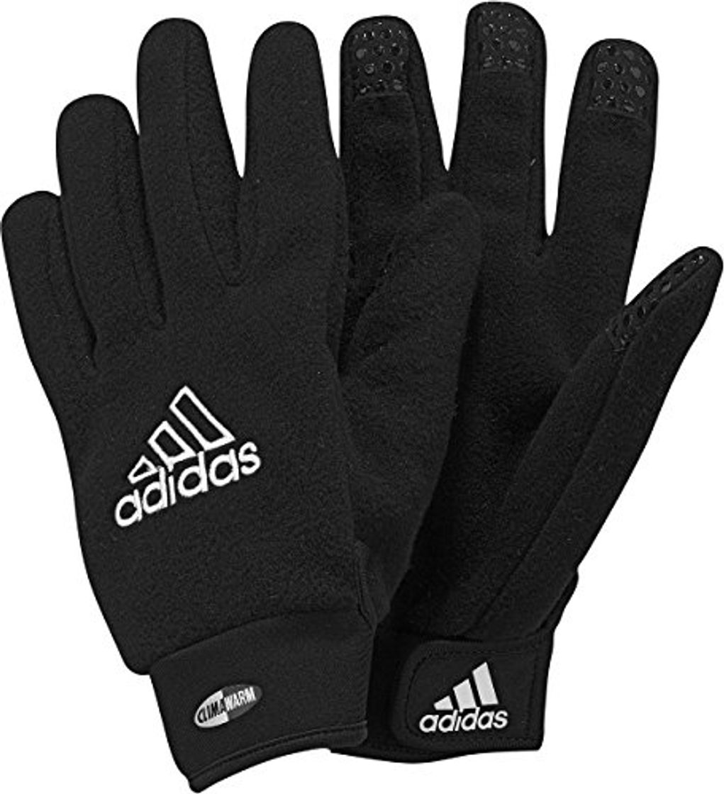 Social adidas Fieldplayer Guantes de Fútbol, Unisex Adulto, Black