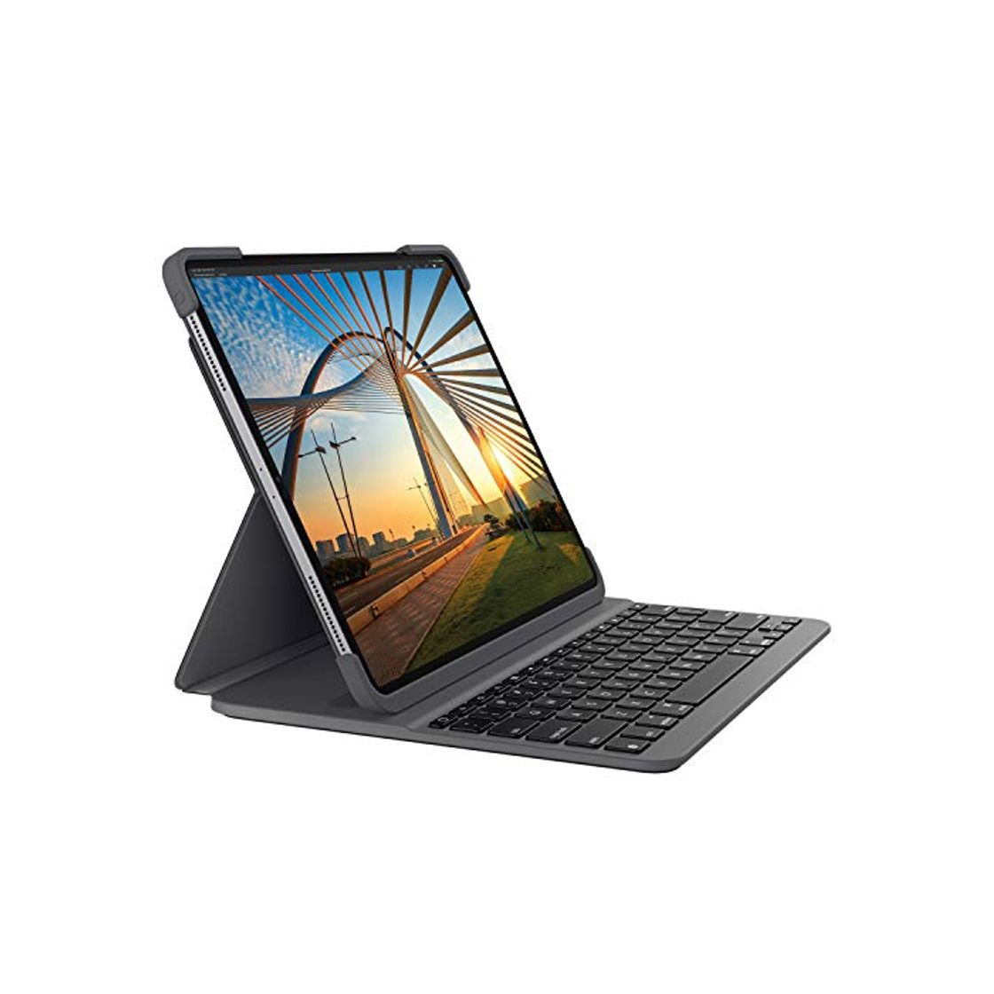 Productos Logitech Funda con teclado Bluetooth retroiluminado Logitech SLIM FOLIO PRO para iPad