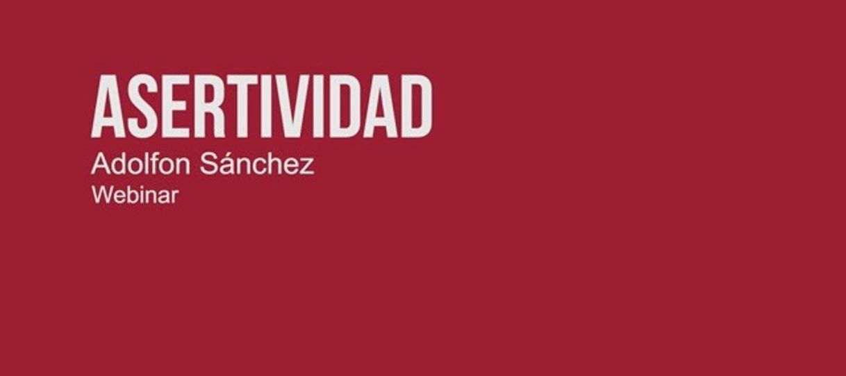 Movie Webinar de acertividad 