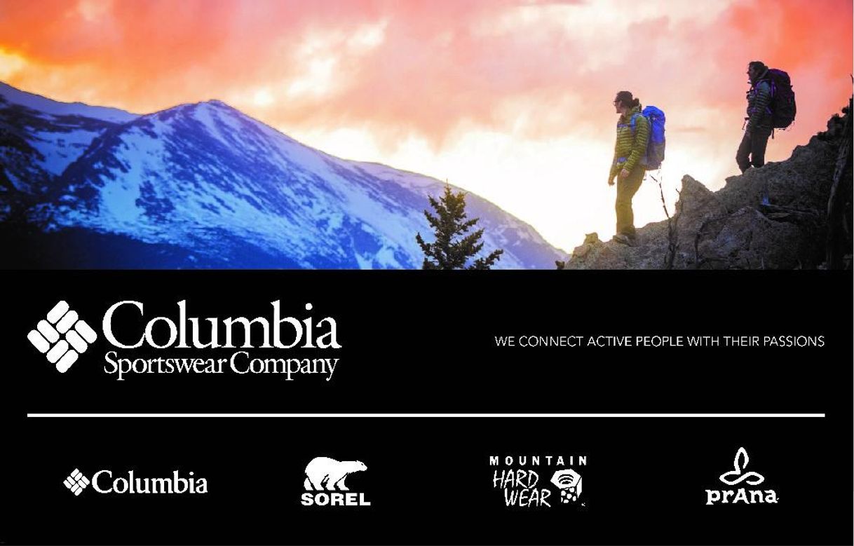 Moda Columbia Sportswear