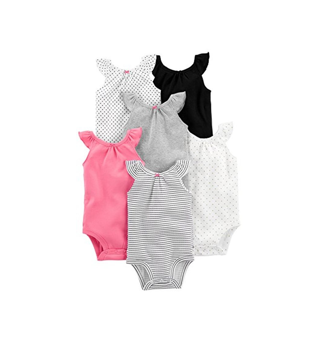 Moda Simple Joys by Carter's - Body - para bebé niña negro Black