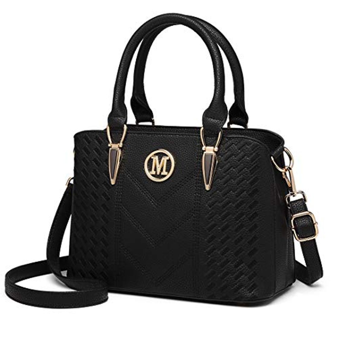 Social Miss Lulu Bolso de Mano para Mujer Elegante Bolso de Compras con