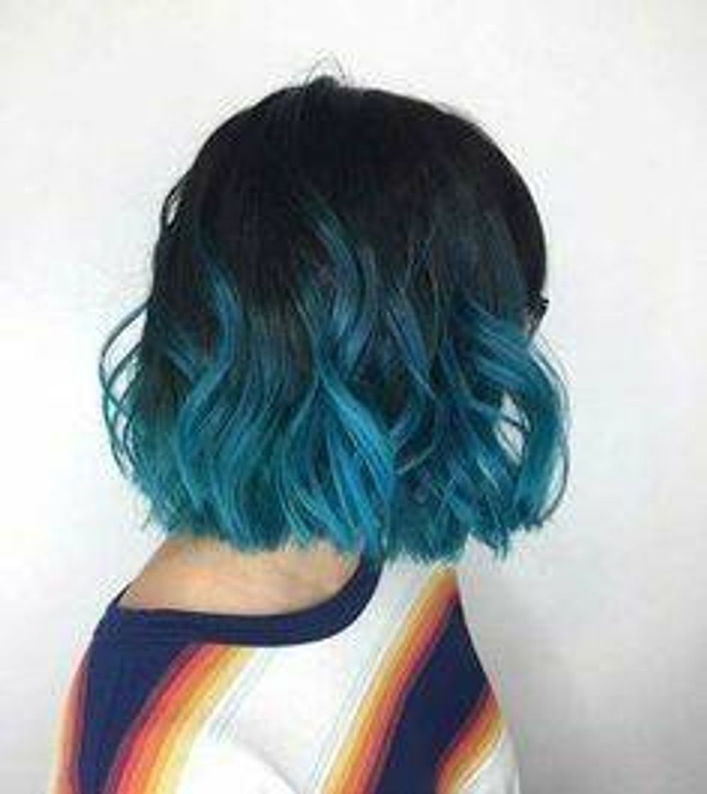 Moda Cor de cabelo azul