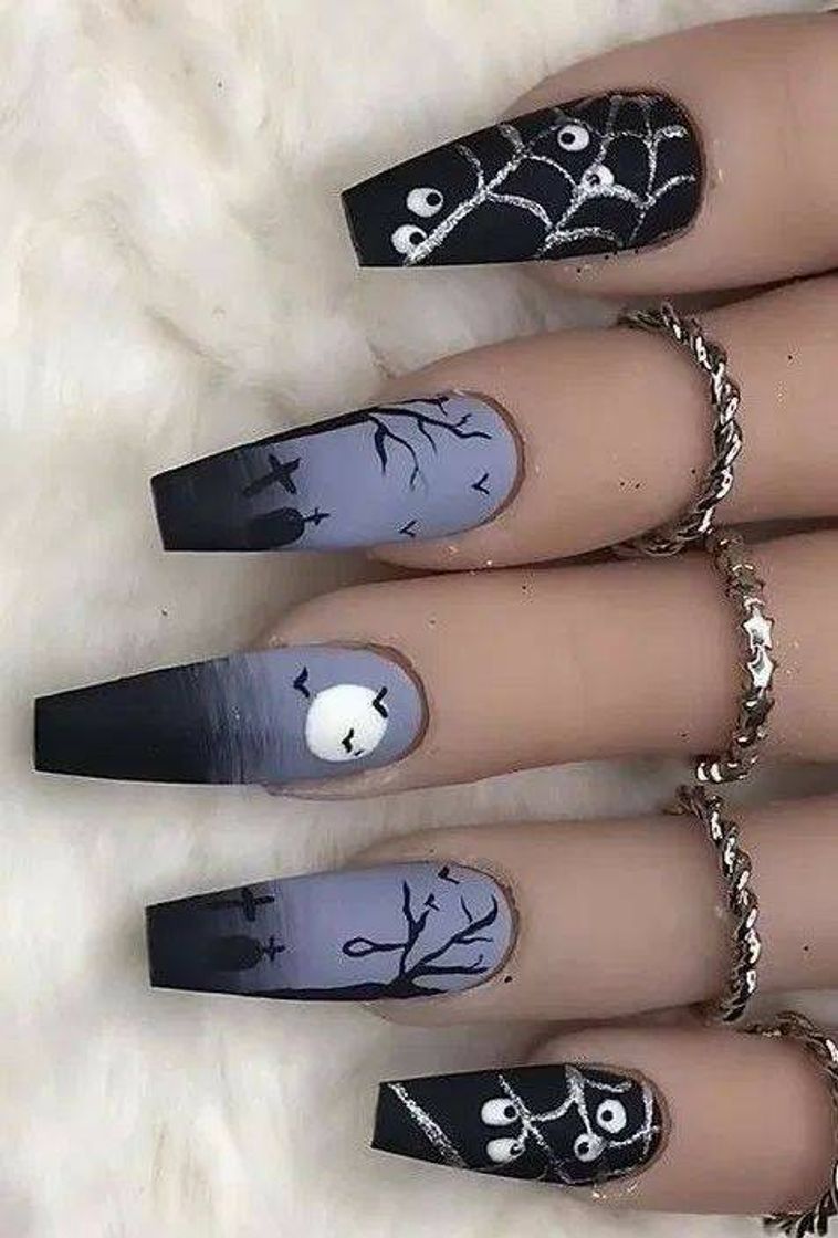 Moda Unhas de Halloween