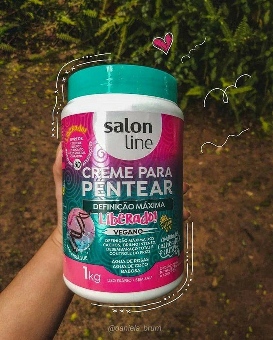 Moda Creme de pentear, Definição máxima da Salon line!