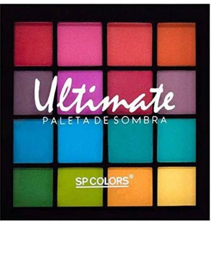 Paleta de Sombra 16 Cores Ultimate - SP COLORS: Amazon.com.br ...