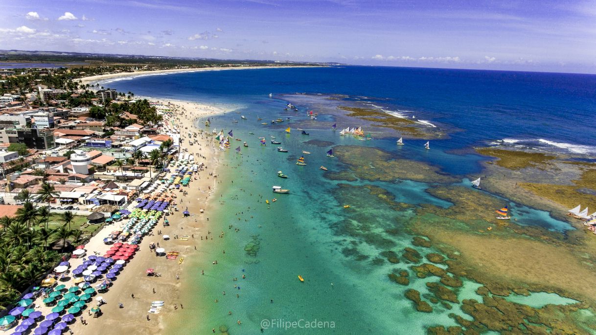 Lugar Piscinas naturais de Porto de Galinhas atual