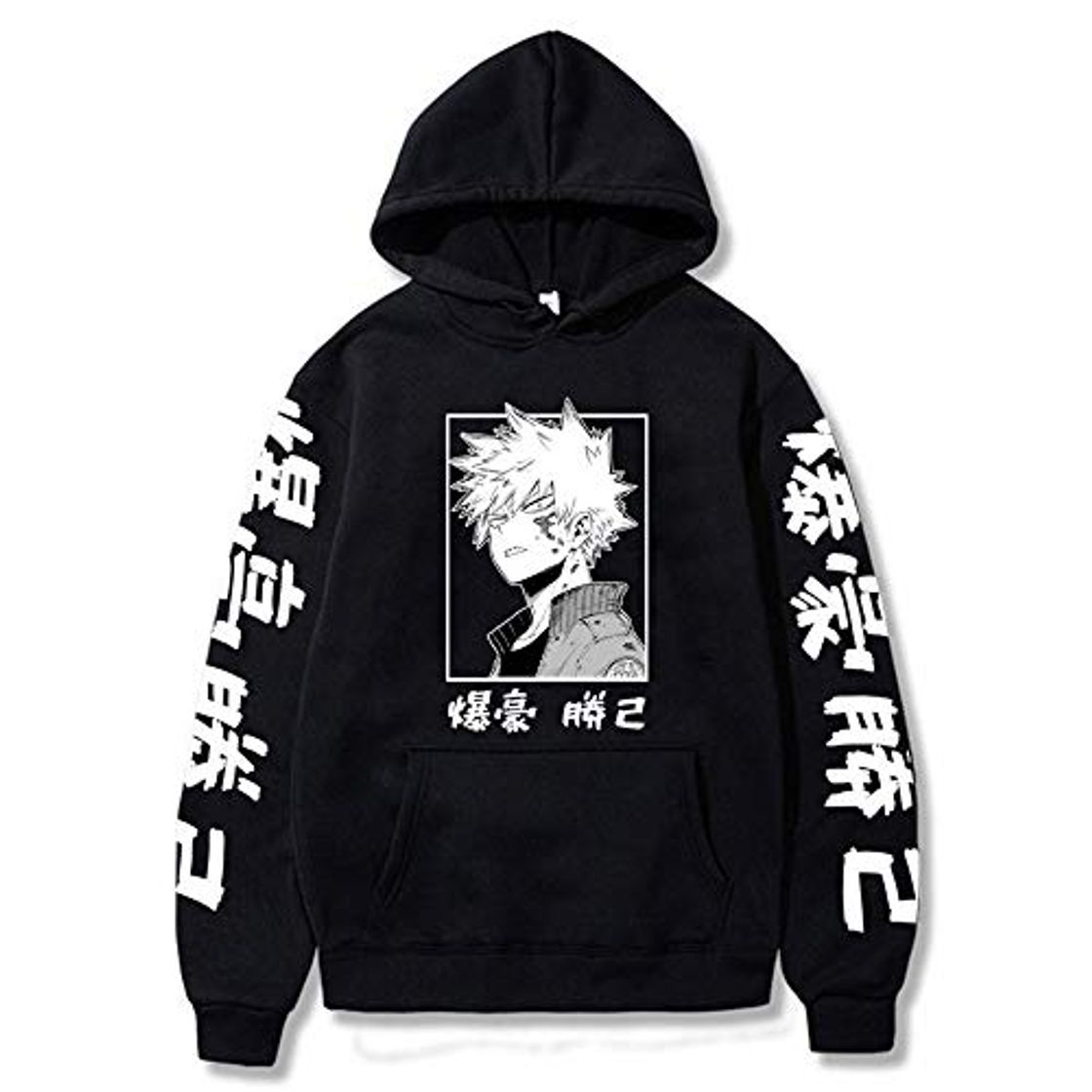 Fashion Anime My Hero Academia Hoodies Boku No Hero Academia Deku Sudadera con Capucha para Hombre Harajuku Todoroki Himiko Toga Pullover Streetwear para Unisex