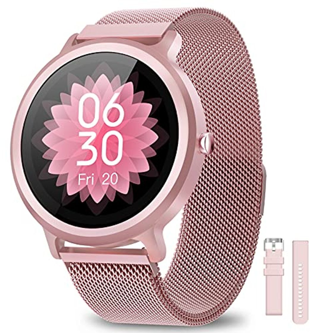 Electrónica NAIXUES Smartwatch Mujer Reloj Inteligente IP68 con 24 Modos de Deporte