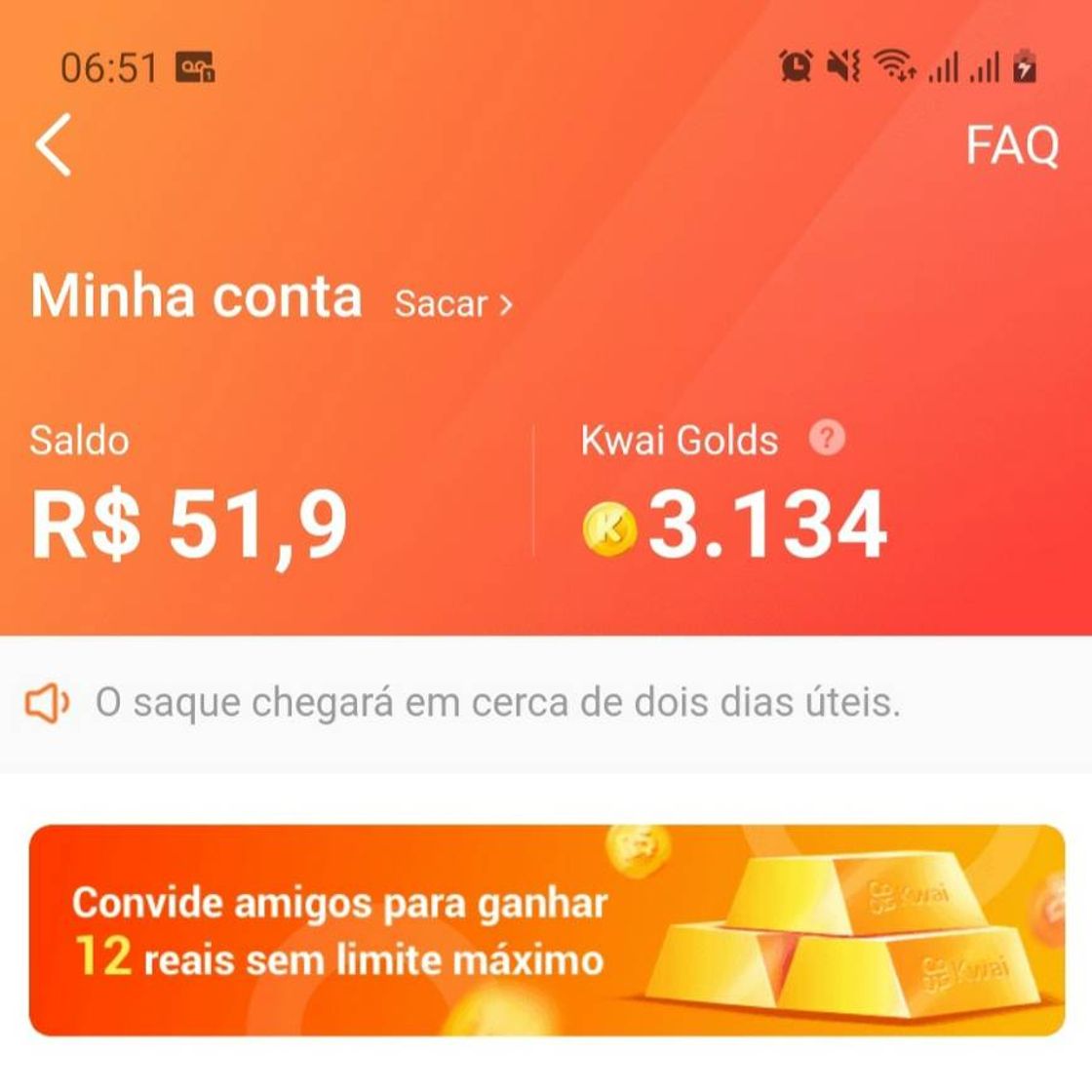 Moda 51,00 só convidado amigos e vendo vídeos 