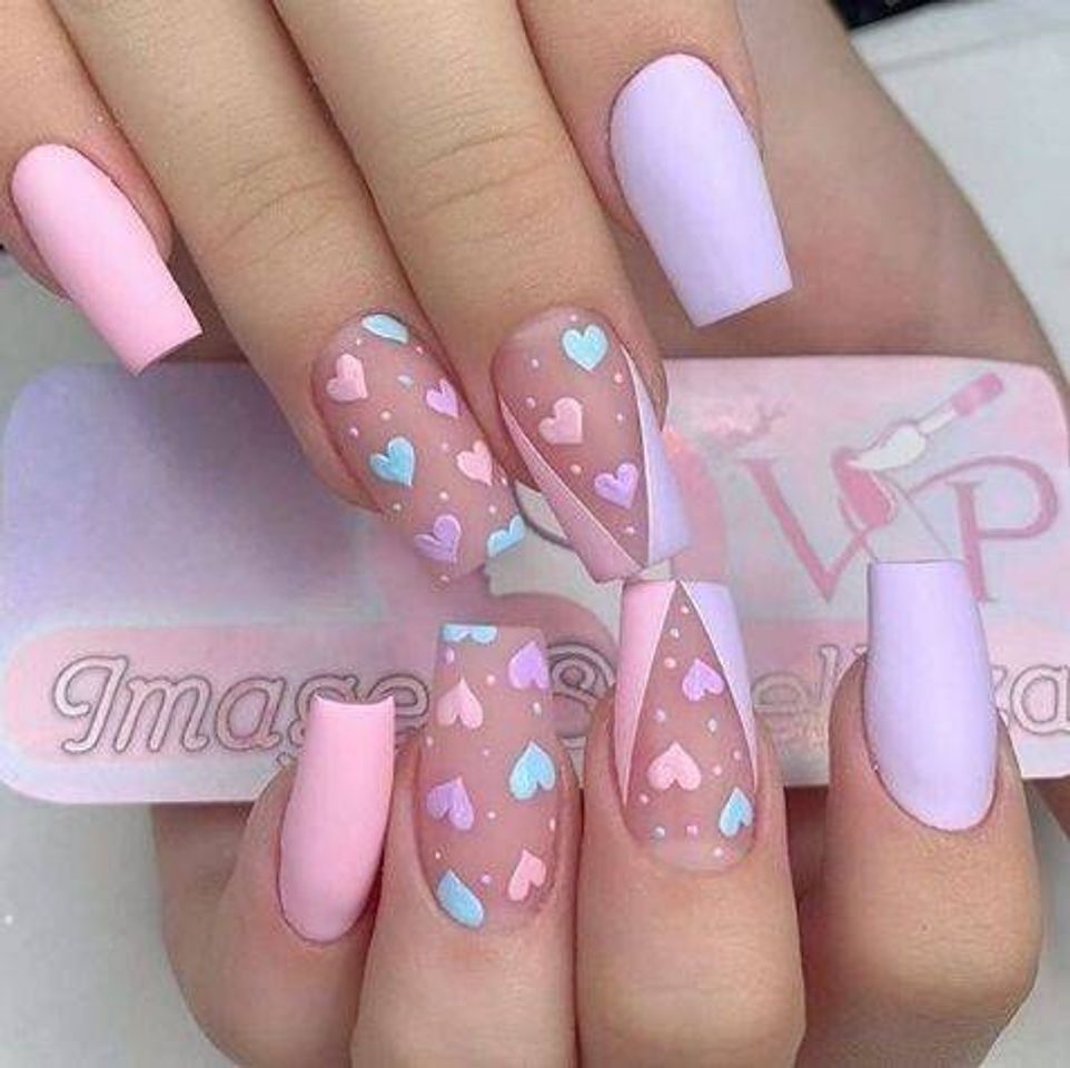 Social Unhas de cores PASTÉIS🌸🍡