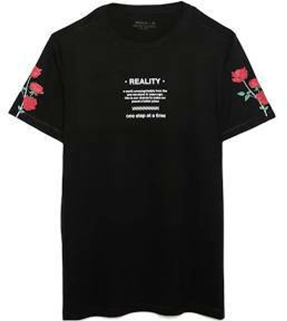 Fashion Camiseta Manga Curta Reality - Preto - xg
R$ 49