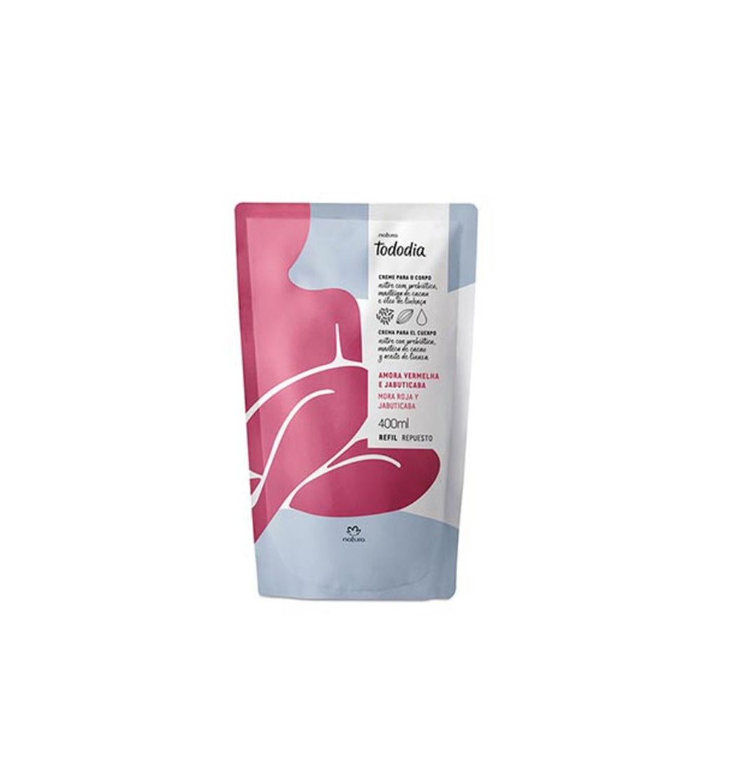 Social Refil Creme Desodorante Nutritivo para o Corpo Amora Vermelha e