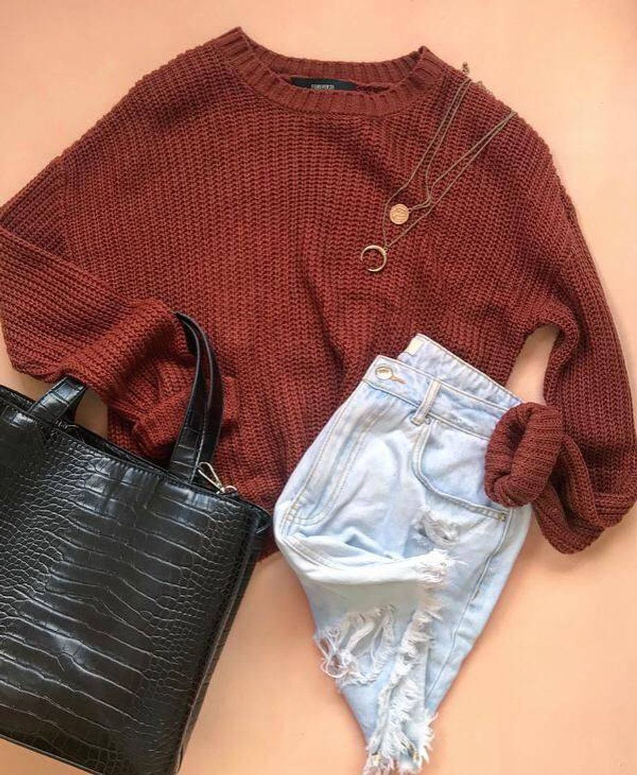 Fashion Suéter 