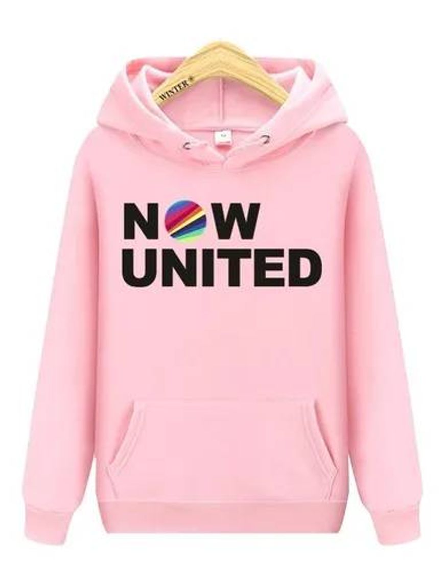 Moda Moletom now United rosa.