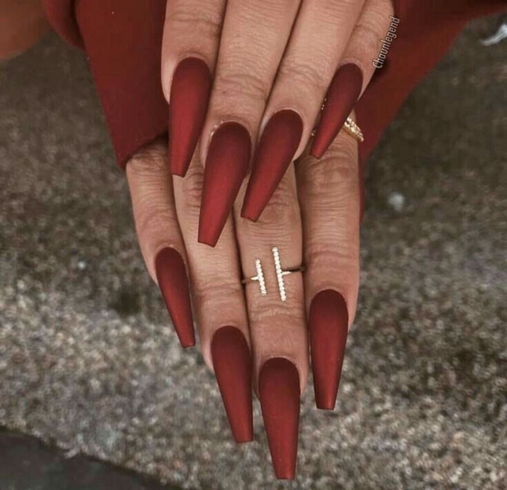 Moda Unhas vermelhas