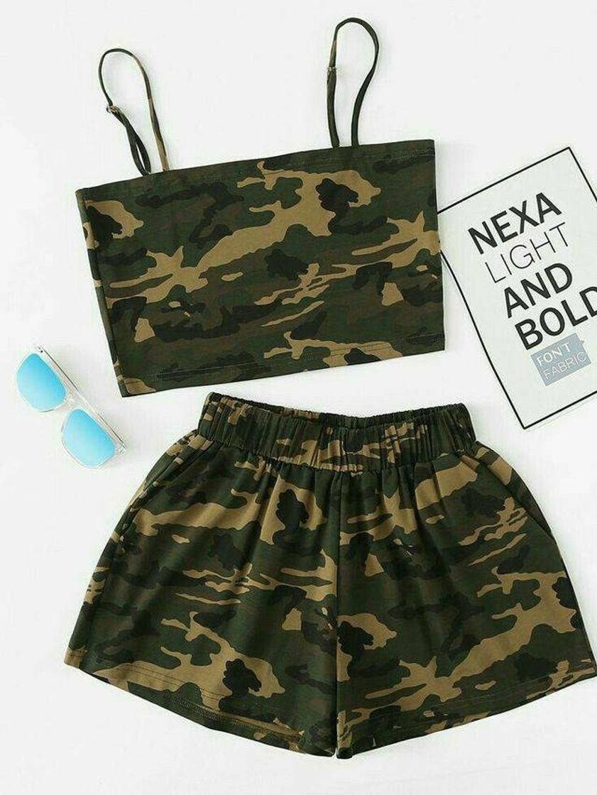 Moda Conjunto militar 