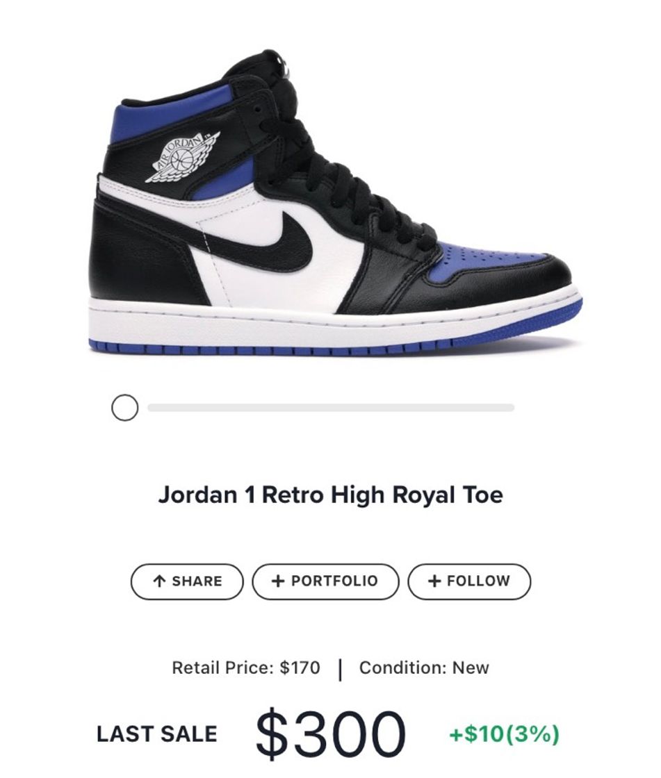 Social Jordan 1 Retro High Royal Toe (GS)