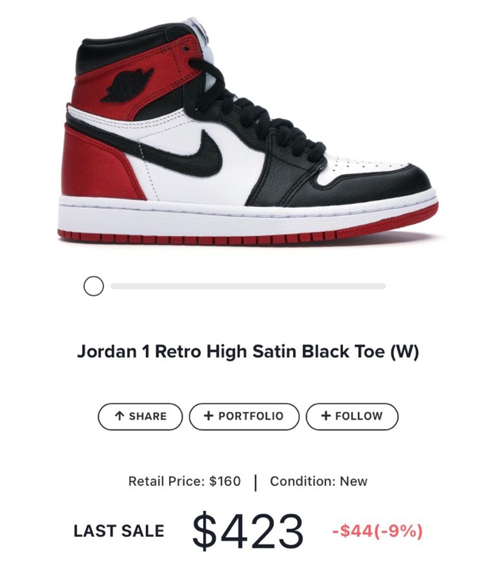 Social Jordan 1 Retro High Satin Black toe 
