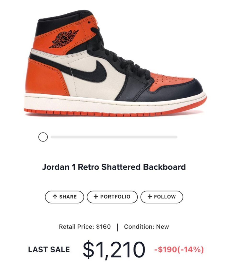 Moda Jordan 1 Retro Shattered Backboard 