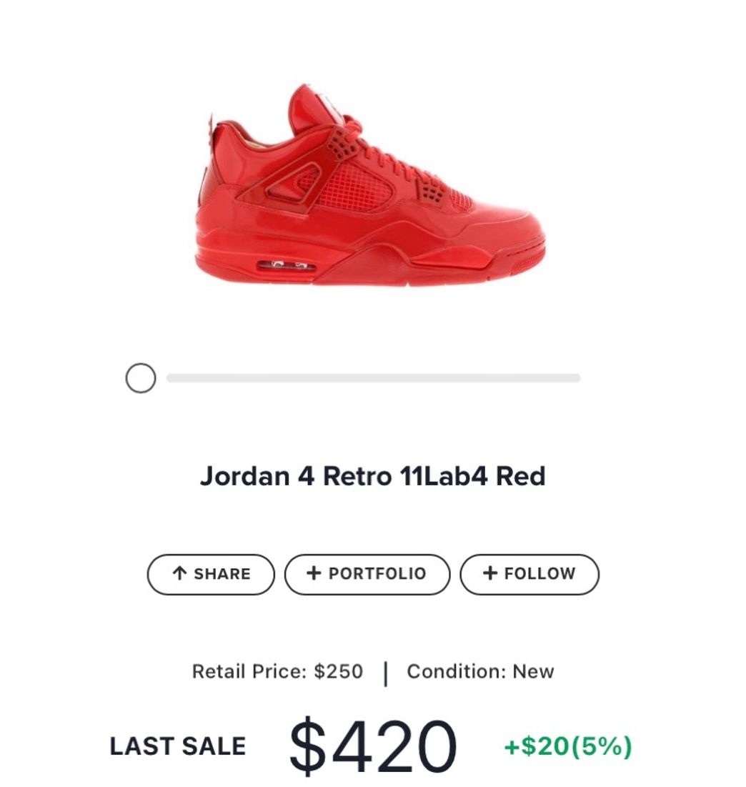 Fashion Jordan 4 Retro 11Lab4 Red