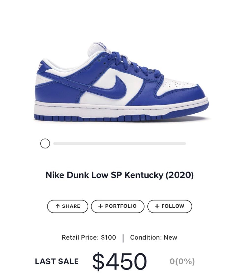 Moda Nike Dunk Low SP Kentucky (2020) 