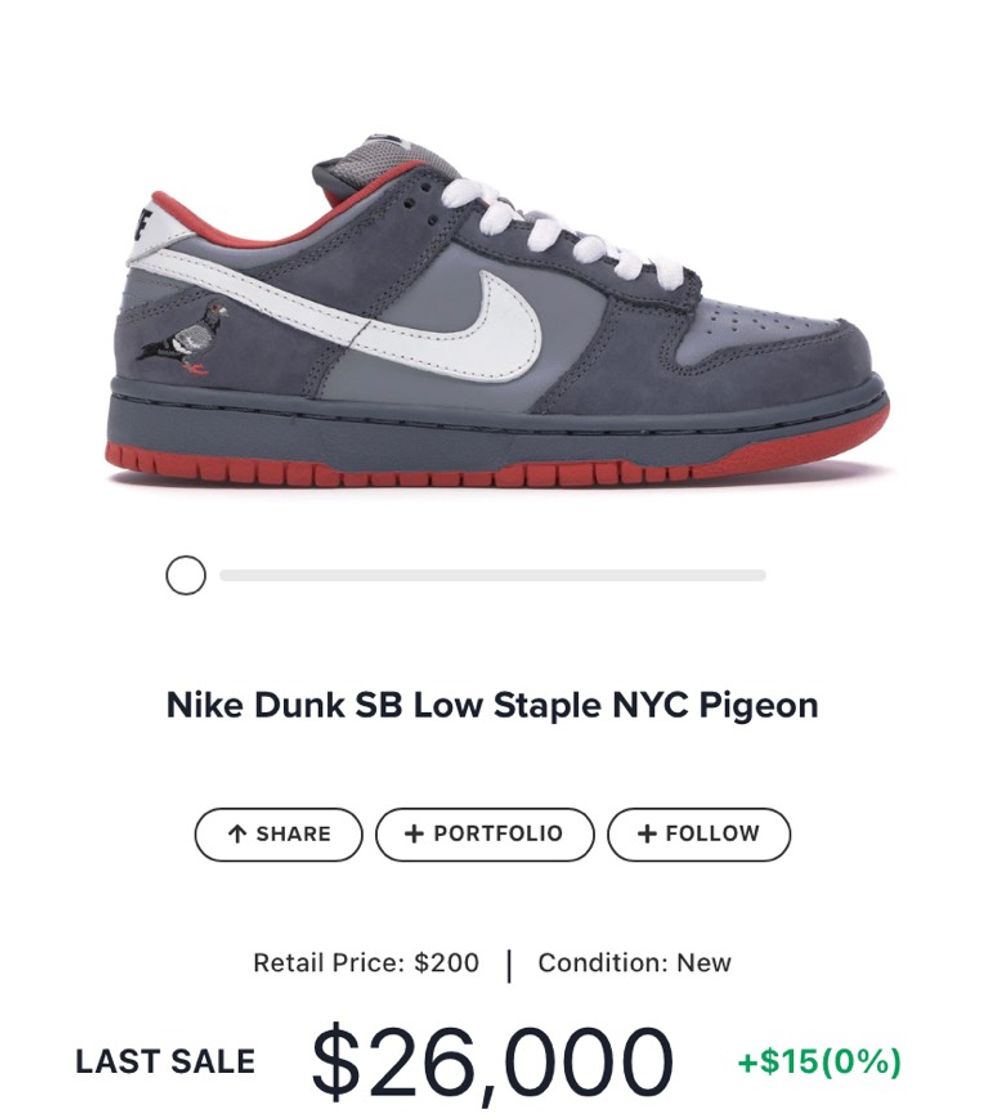 Fashion Nike Dunk SB Low Staple NYC Pigeon