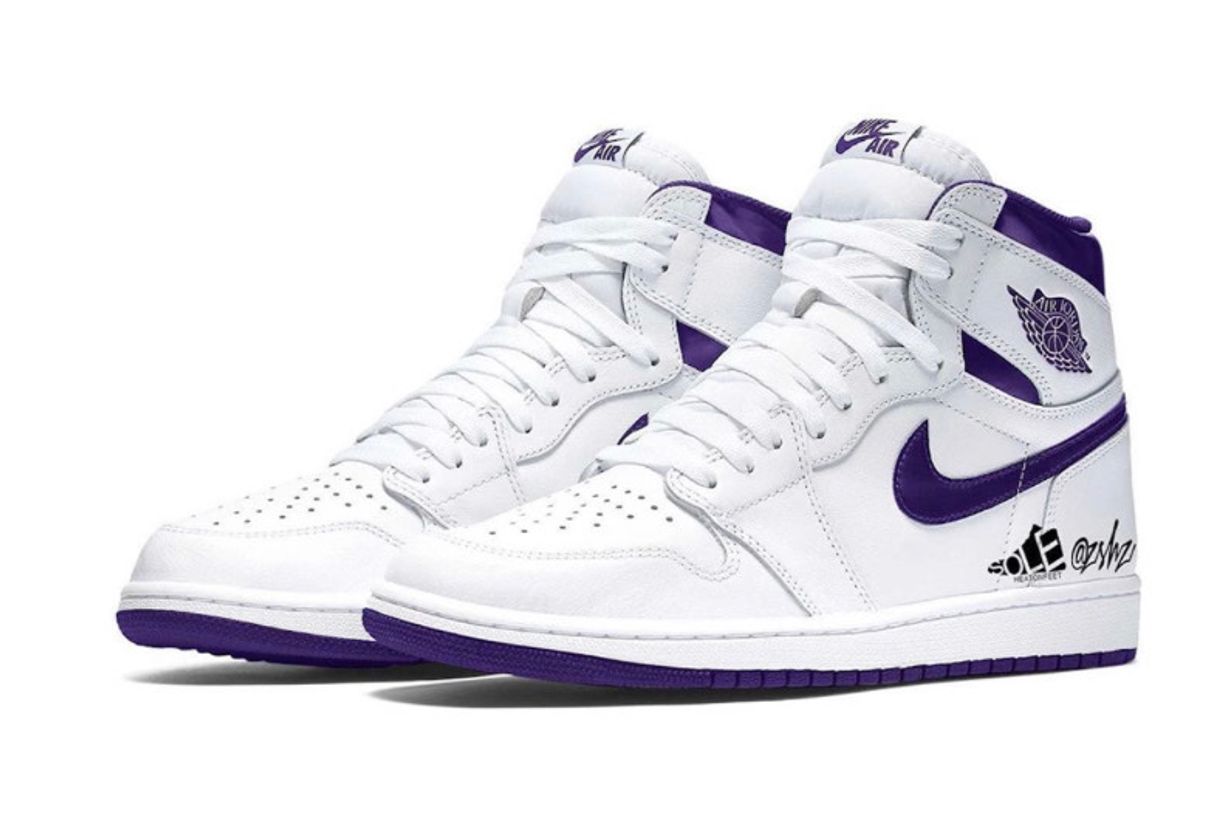 Moda  Jordan 1 Court Purple