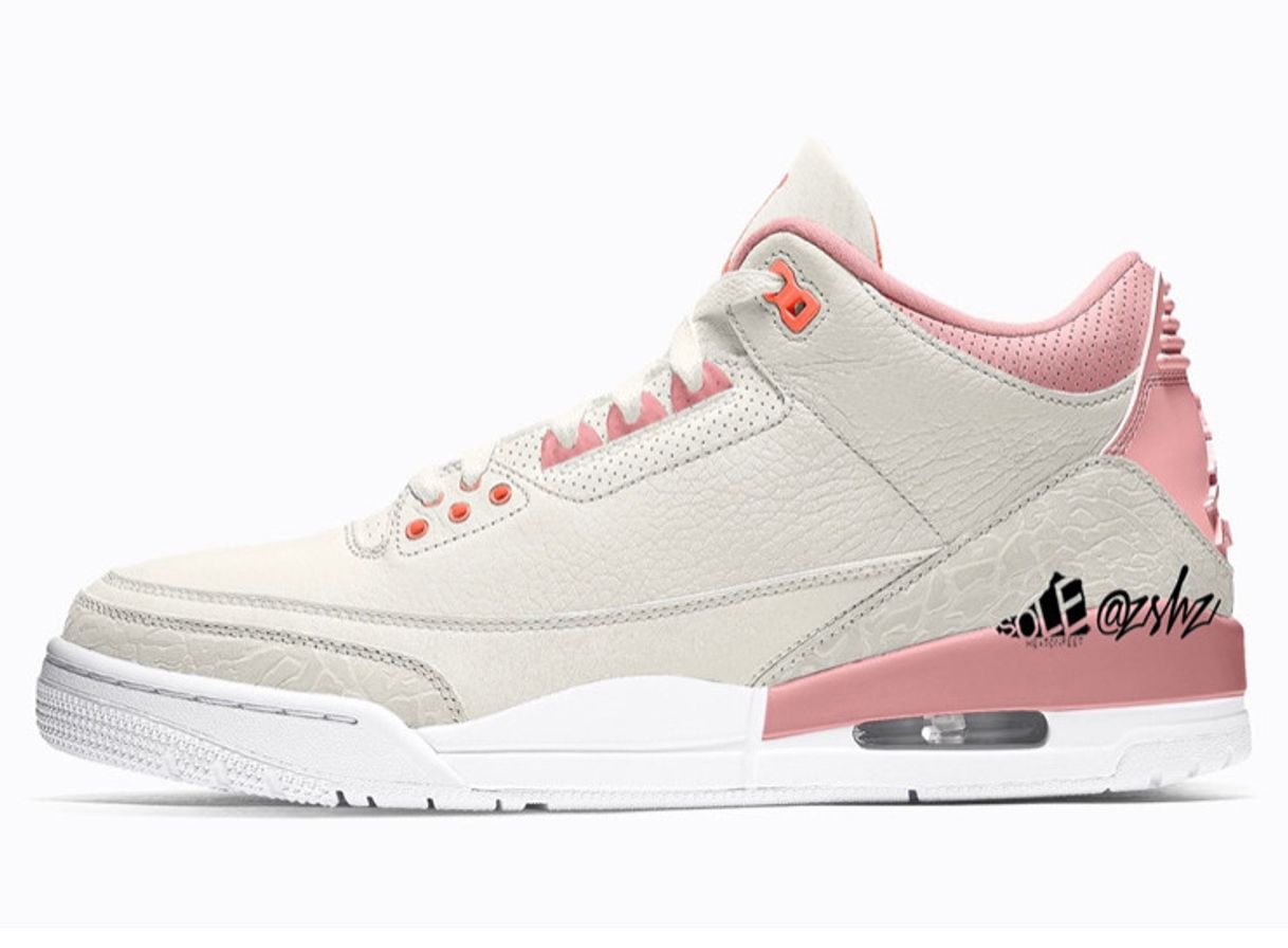 Moda Jordan 3 Rust Pink