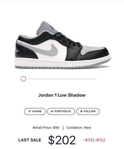 Air Jordan 1 Low Shadow